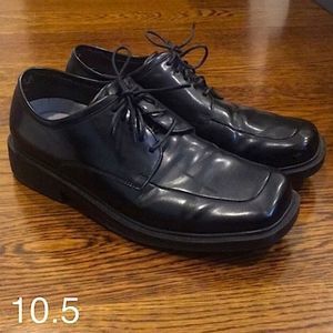 Mens Black Dress Shoes Size 10.5